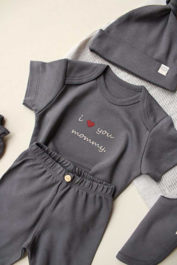 Embroidered Family Series Newborn Set