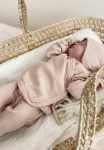 Organic Hospital Baby Outfit 0-3 Months Powder Pink