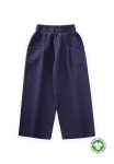 Organic Muslin Pants for Ages 2-10 in Navy Blue