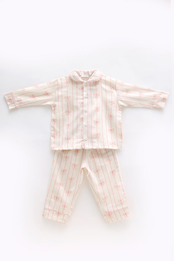 Pajama Set - Ribbon / Pink