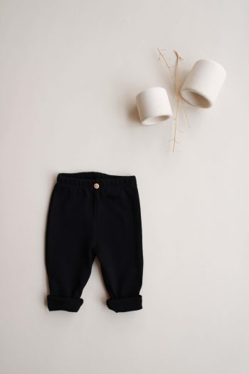 Black Jersey Leggings