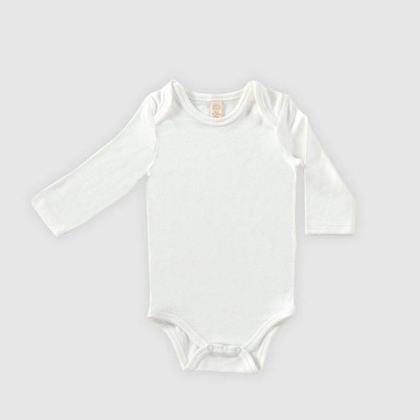 Softly Colors Long Sleeve Baby Bodysuit Set - 4 Pieces