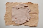 Milk Coffee Rabbit Embroidered Ruffled Girls Top
