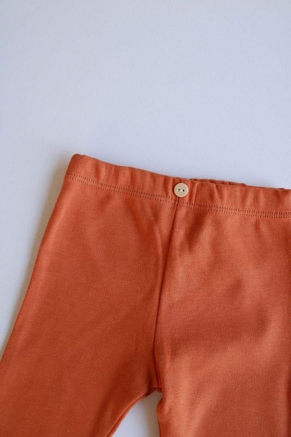 Cinnamon Cotton Baby Leggings