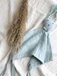 Bunny Muslin Sleep Buddy 40X40 cm Mint Green