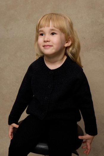 Black Knitted Cardigan