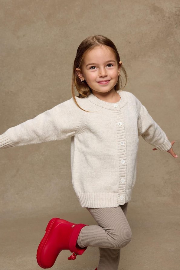Knitted Cardigan Beige