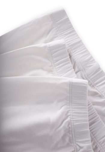 Triple Girls Boxer Set 2-9 Years White
