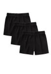 Triple Girls Boxer Set 2-9 Years Black
