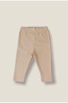 Baby Leggings in Mink Jersey
