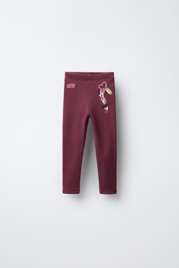 Minnie Mouse and Friends Ribbed Leggings