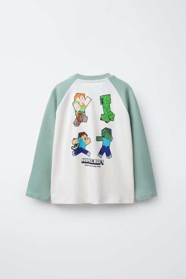 Minecraft Pajama Set for Kids Ages 6-14