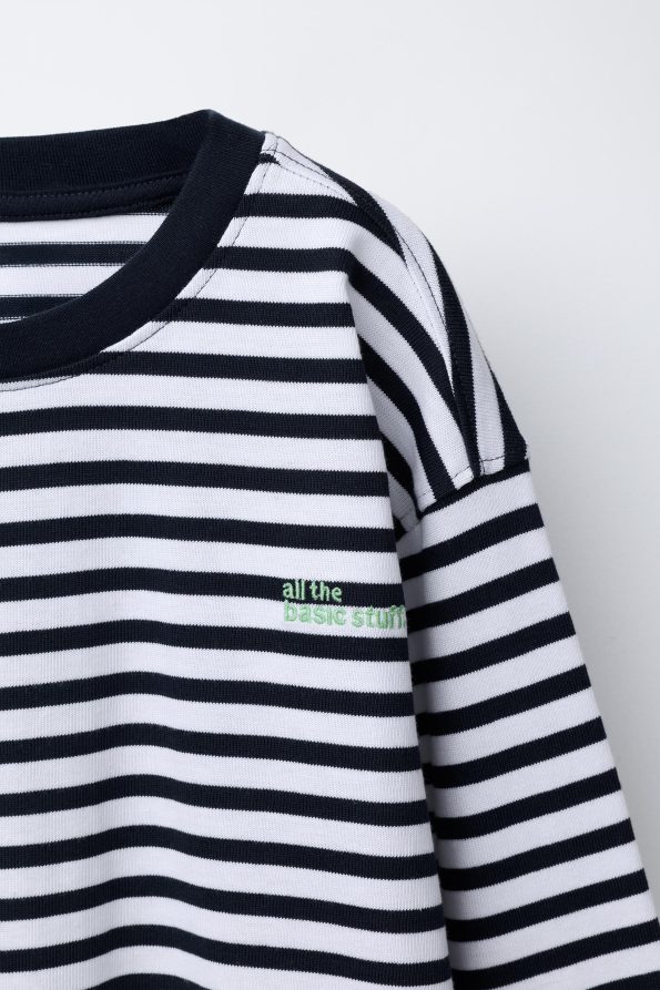 Heavy Weight Striped T-Shirt