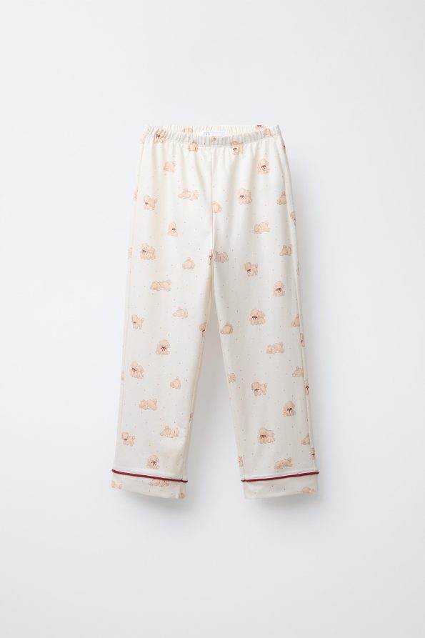 Puppy Print Pyjamas for Ages 6-14