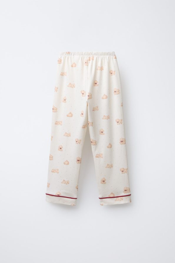 Puppy Print Pyjamas for Ages 6-14