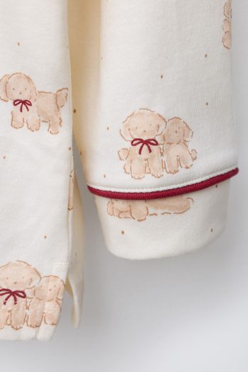Puppy Print Pyjamas for Ages 6-14