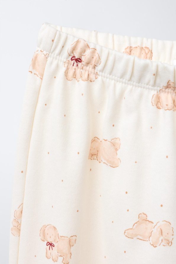 Puppy Print Pyjamas for Ages 6-14