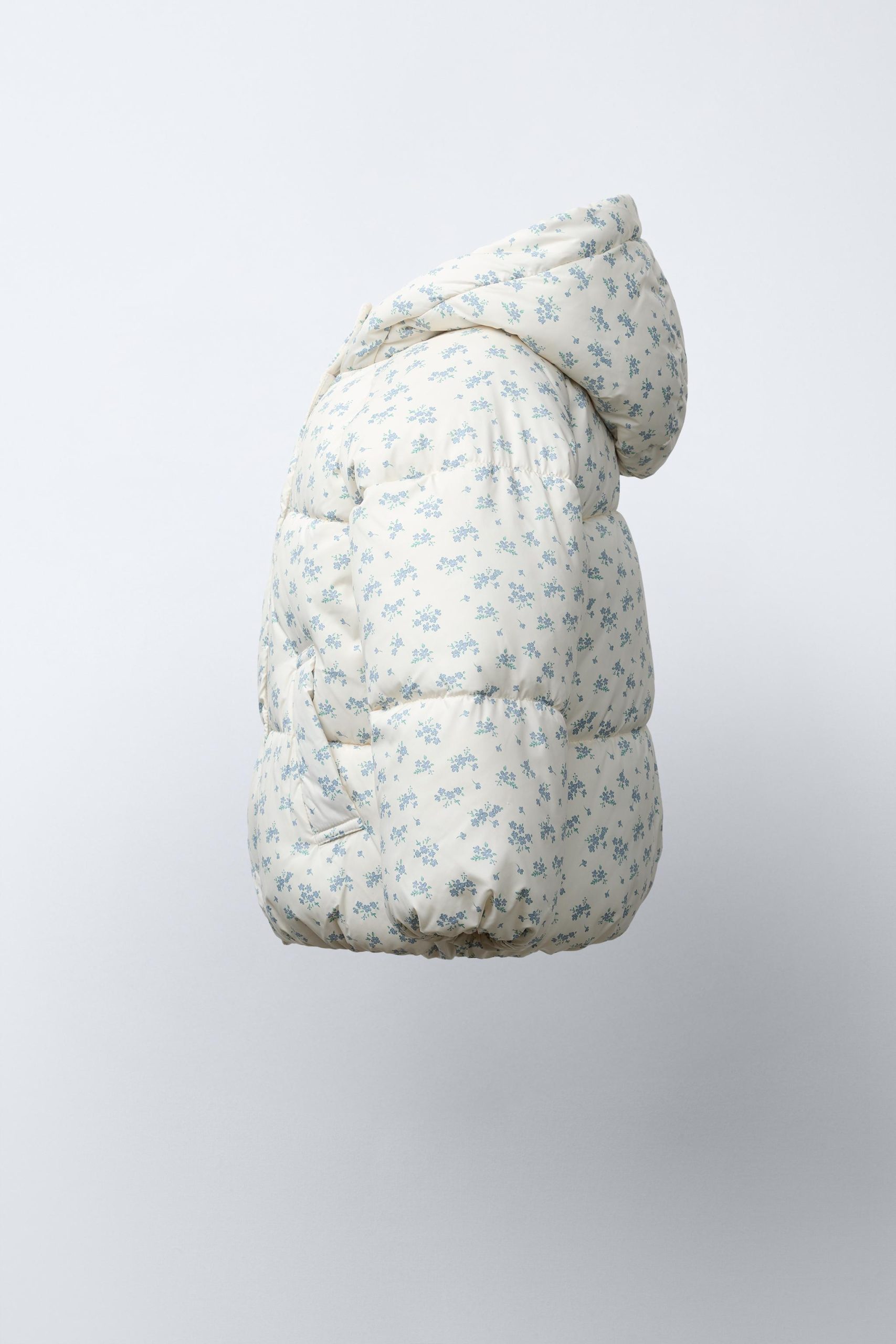 00874560712-e3.jpg Floral Fleece-Lined Puffer Coat