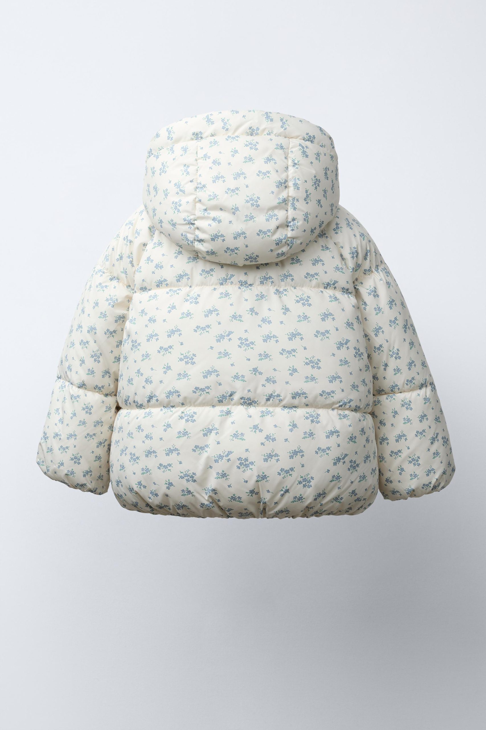 00874560712-e4.jpg Floral Fleece-Lined Puffer Coat