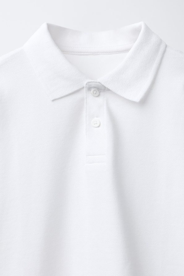 Basic Piqué Polo Shirt