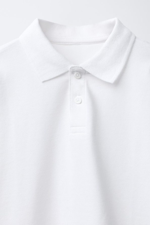 Basic Piqué Polo Shirt