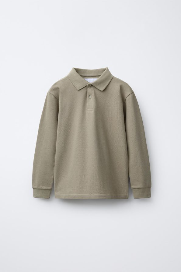 Basic Piqué Polo Shirt