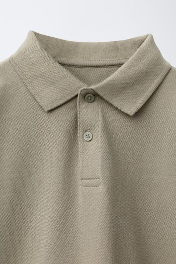 Basic Piqué Polo Shirt