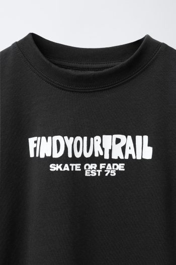 Slogan Print T-Shirt