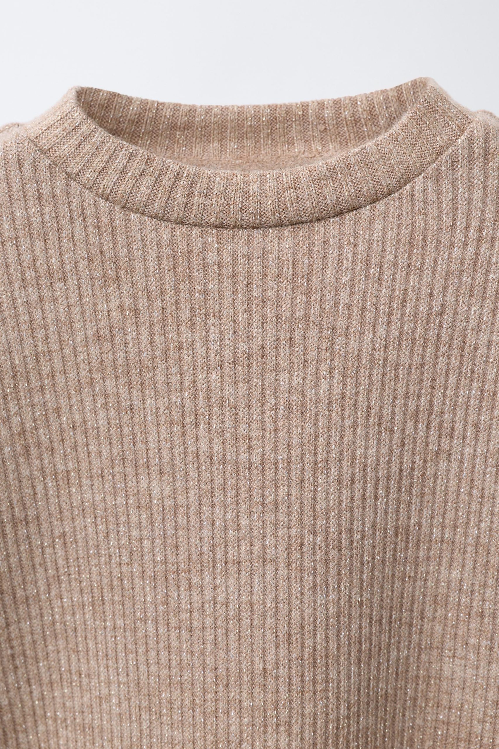 02878505707-e3.jpg Ribbed Shiny Bow T-Shirt