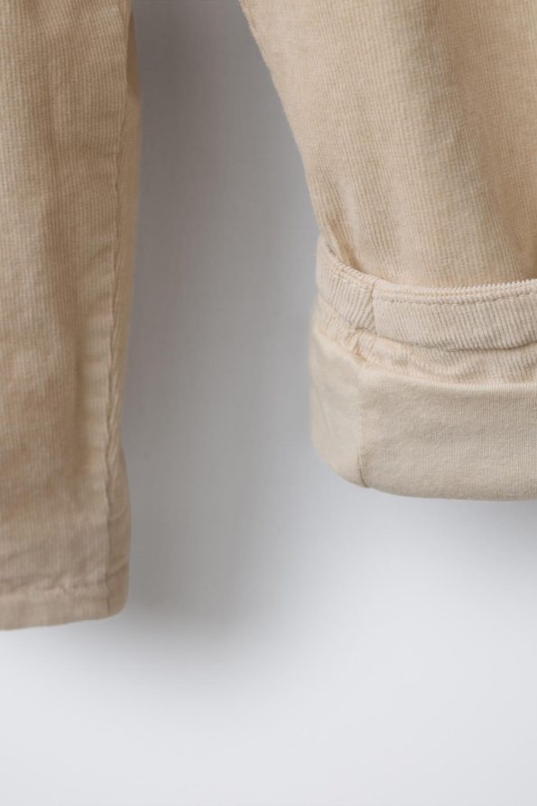 Lined Needlecord Baggy Trousers