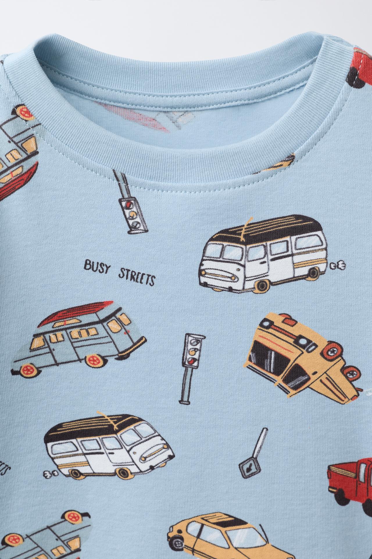 04174595400-e6-1.jpg 2-6 Years Car Print Pyjamas