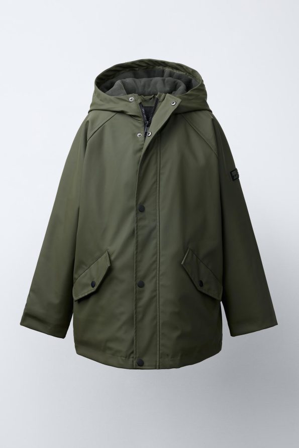 Water-Repellent Rubberised Parka