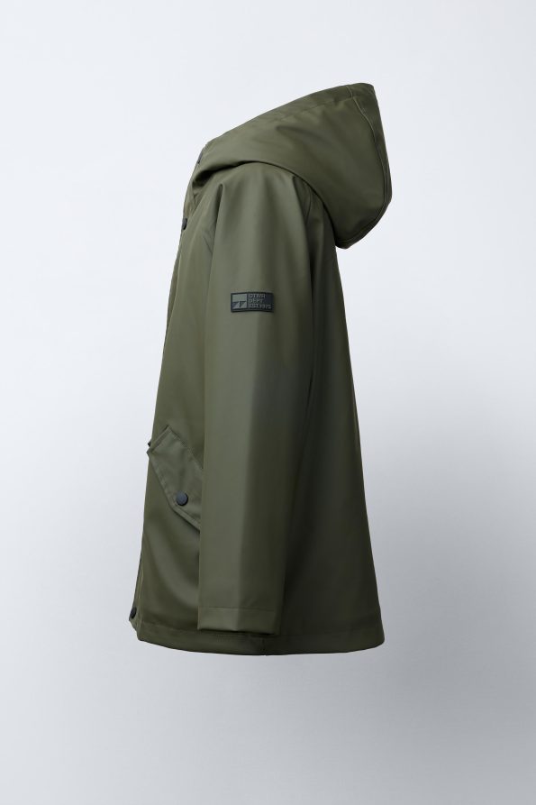 Water-Repellent Rubberised Parka