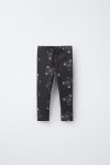 Printed Ribbed Leggings