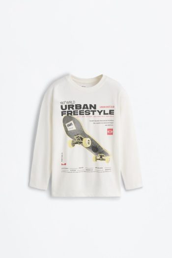 Printed Long Sleeve T-Shirt