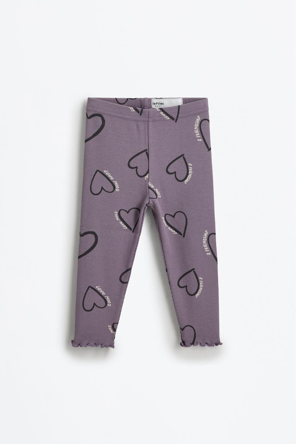 05044203611-A3.jpg Printed Sweatshirt and Ribbed Leggings Set