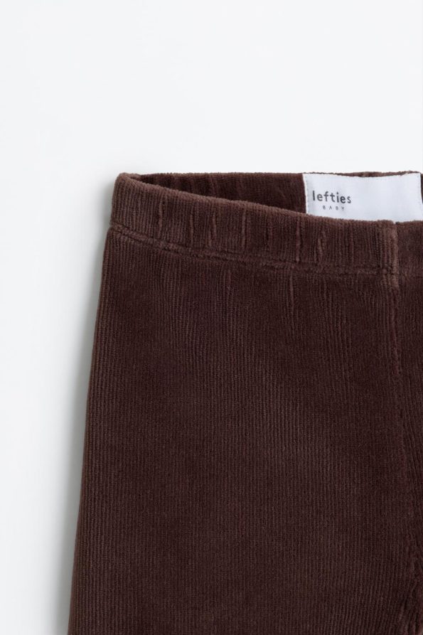 Velvet Ribbed Leggings