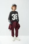 Cotton Pants with Stitch Details
