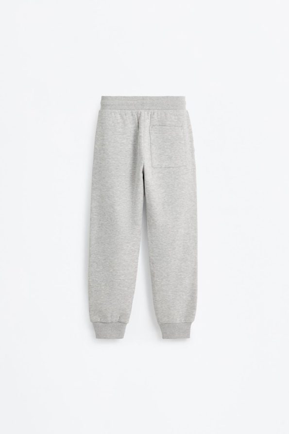 Cotton Pants with Stitch Details