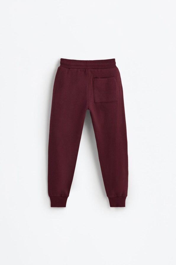 Cotton Pants with Stitch Details