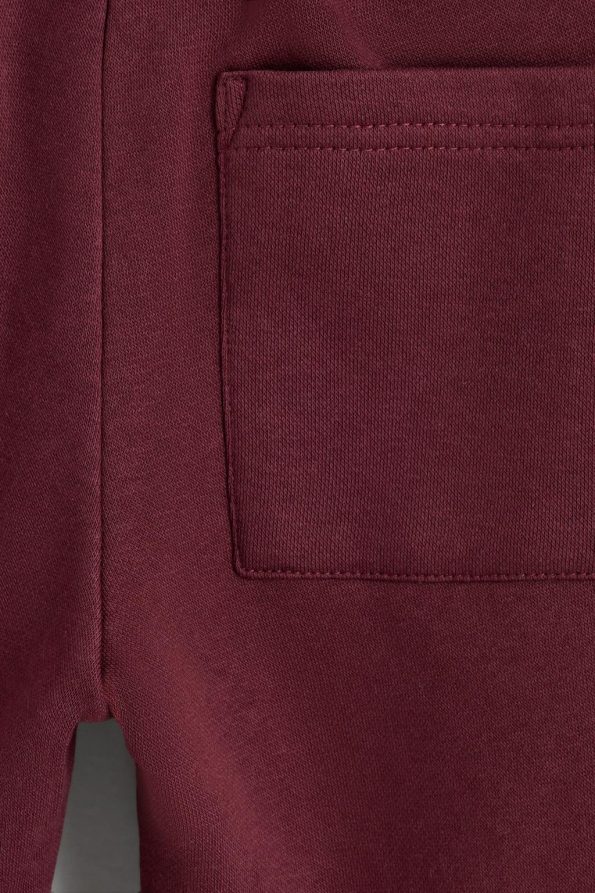 Cotton Pants with Stitch Details
