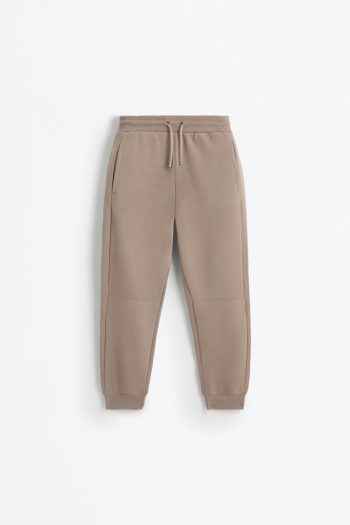 Cotton Ottoman Fabric Jogger Pants