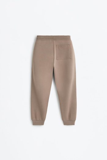 Cotton Ottoman Fabric Jogger Pants