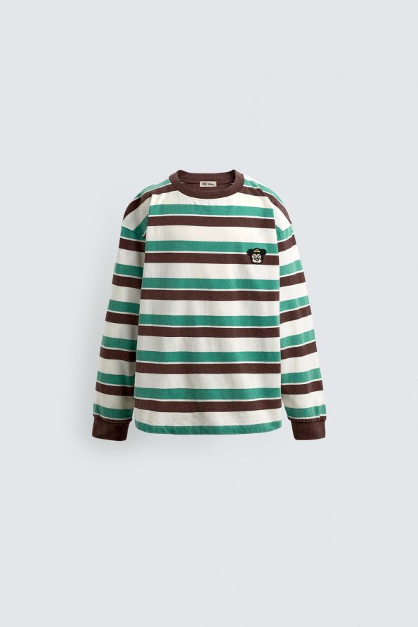 Striped T-Shirt with Harry Lambert for Zara X Disney