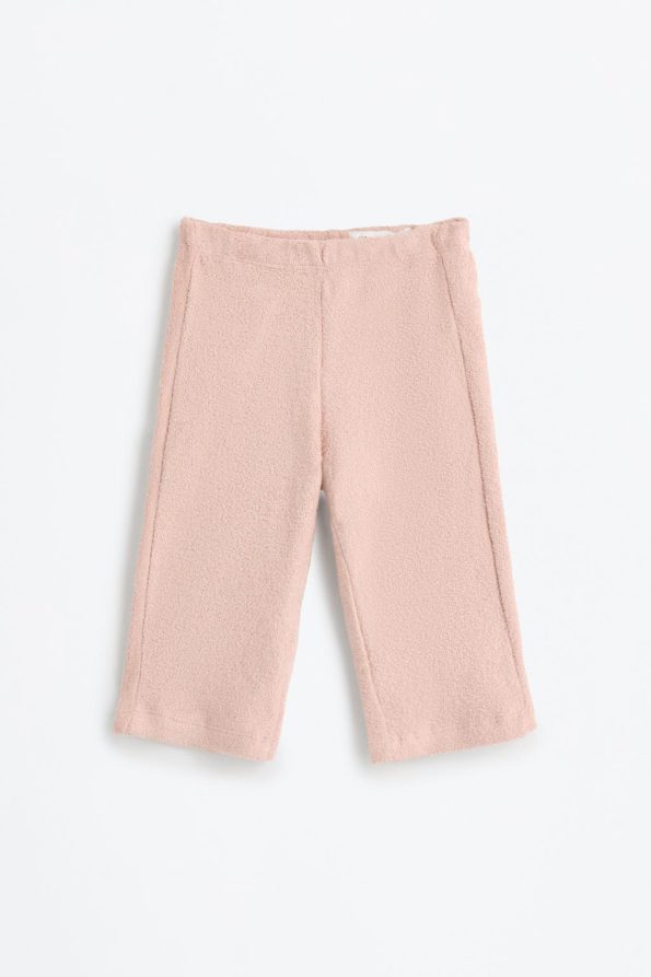 Towel-Effect Sweatshirt and Pants Set