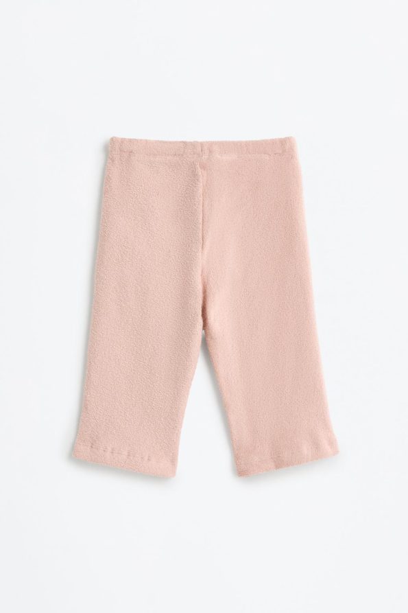 Towel-Effect Sweatshirt and Pants Set