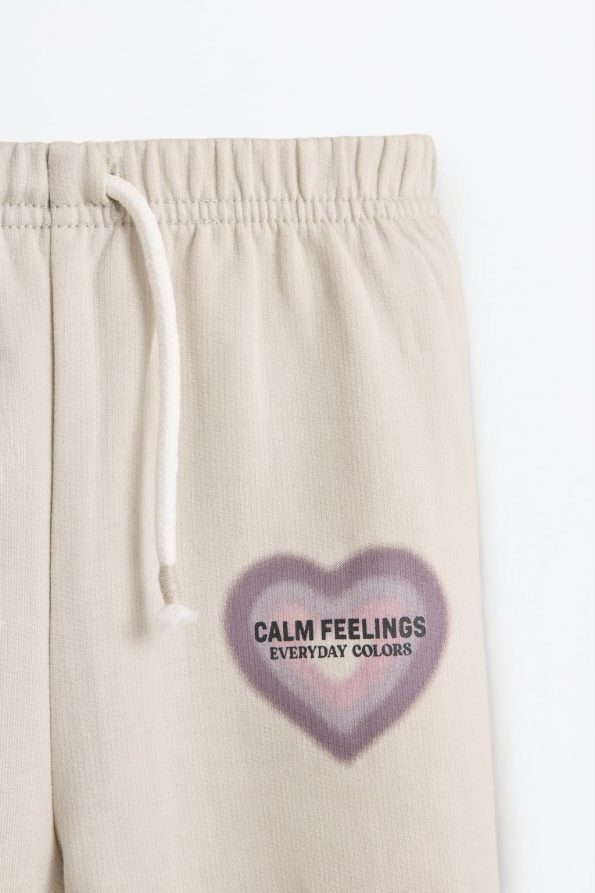 2-Pack Contrast Cotton Trousers
