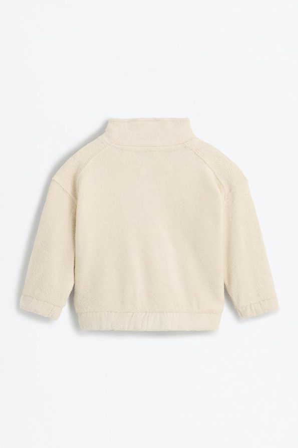 Towel Effect Sweatshirt and Pants Set