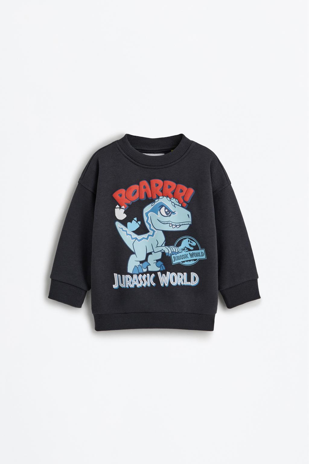 05049842807-A2.jpg Jurassic World Printed Sweatshirt and Pants Set