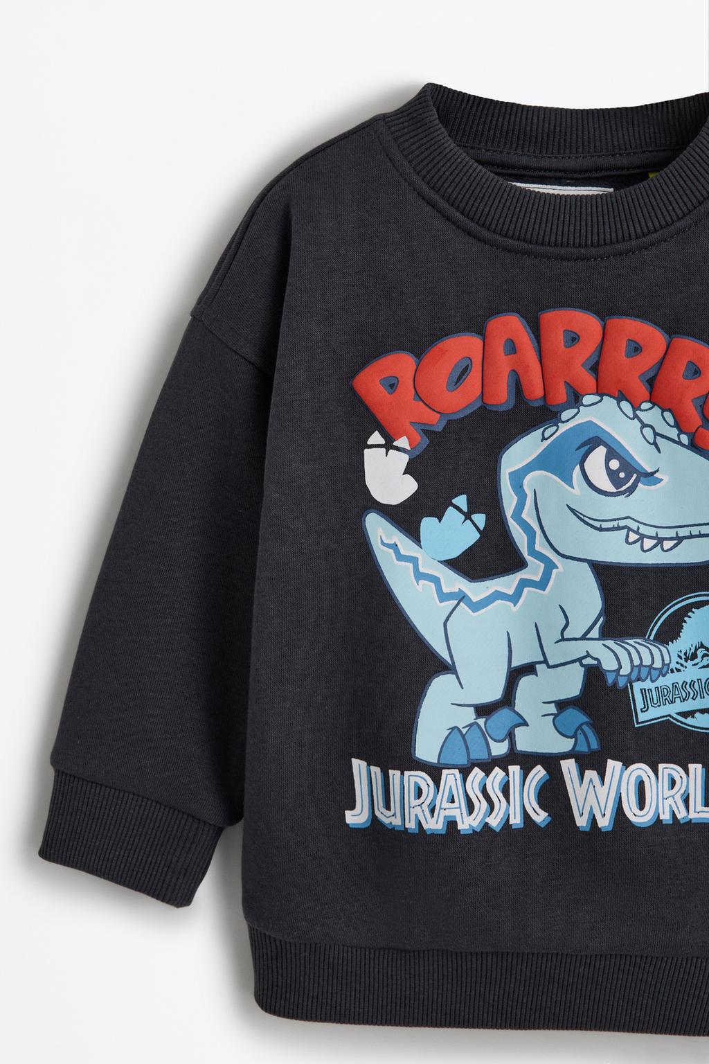 05049842807-A6.jpg Jurassic World Printed Sweatshirt and Pants Set